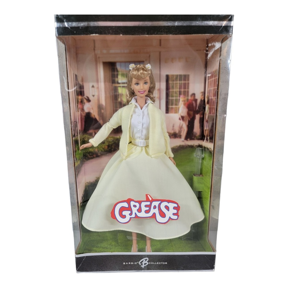 2004 Barbie Collector GREASE Barbie as "Sandy Olssen" Olivia Newton John NIB